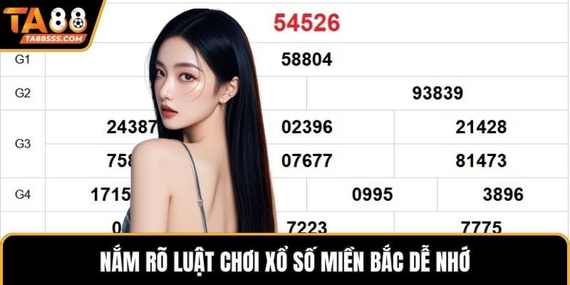 Nắm rõ luật chơi xổ số miền Bắc dễ nhớ
